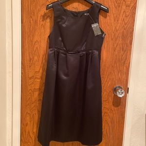 NWT! BCBG Paris Boatneck Black Dress with Pockets!
